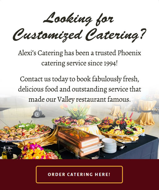 Looking for Customized Catering